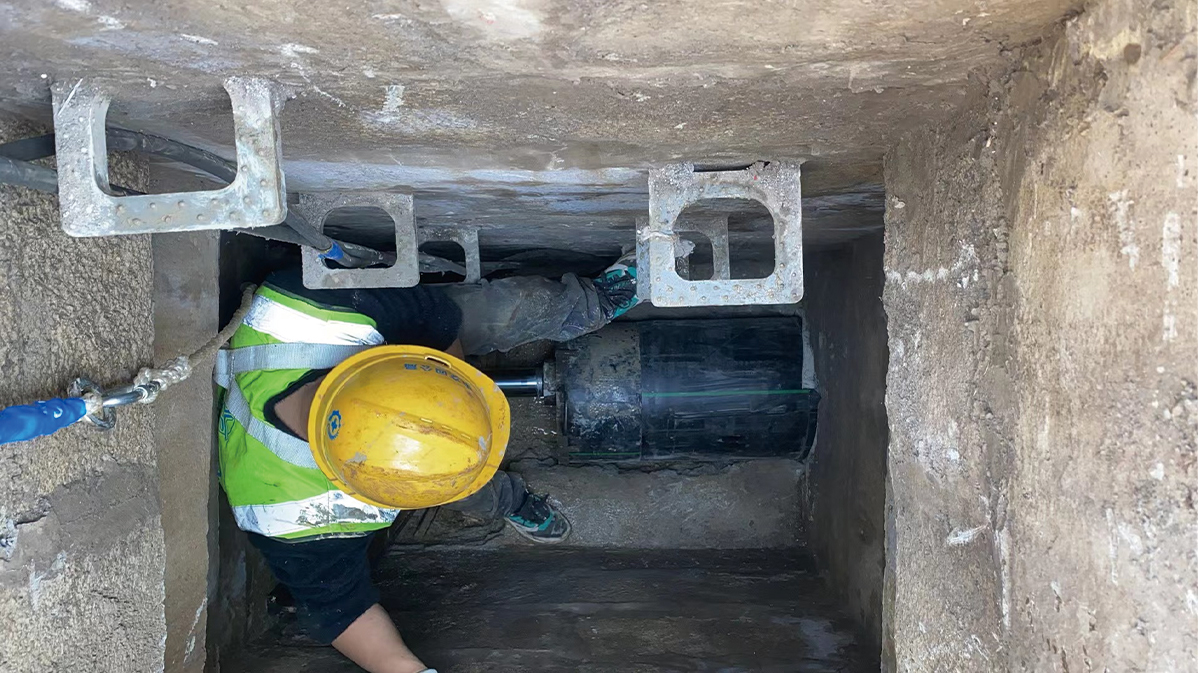 西工HDPE短管内衬法